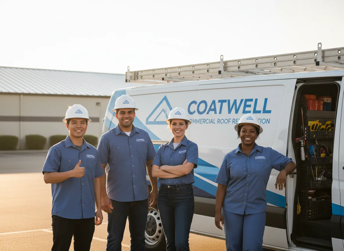 Commercial roof coating company in Bidwell, OH
